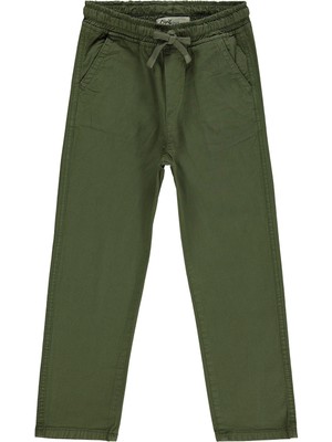 Civil Boys Beli Lastikli 10-13 Yaş Pantolon - Haki