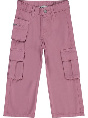 Civil Girls Üç Cepli Kargo 2-5 Yaş Pantolon - Pembe