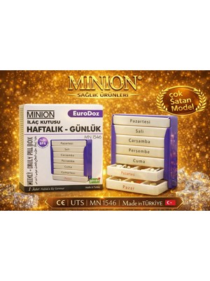 Ilaç Kutusu Haftalık-Günlük MN1546