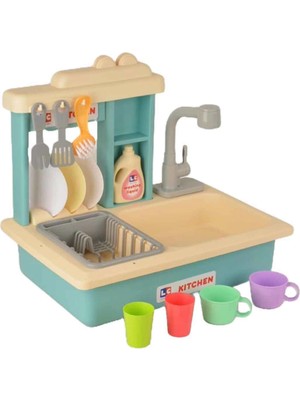 NW NessiWorld Pilli Interaktif Lavabo Seti Turkuaz