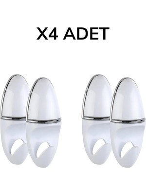 Özfırat Pvc Yapı Buffer® Bornoz Askısı Lüx Milenyum Bornozluk 2 Adet Banyo Bornoz Askılığı