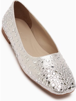 Limoya Lorin Gümüş Taşlı Kadın Babet