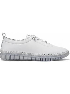 Ustalar Ayakkabı Beyaz Kadın Hakiki Deri Ayakkabı 562.510