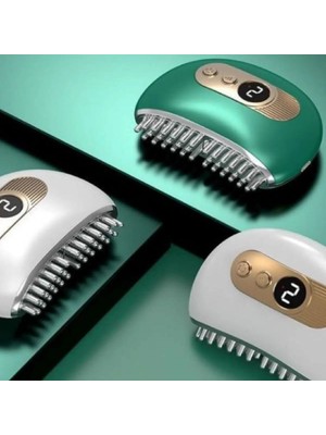 Özfırat Pvc Yapı Buffer® 1 Adet Akıllı Elektrik Akımlı Ems Titreşimli Masaj Tarağı Kademeli Yüz Masaj Aleti Aparatı