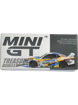 NW NessiWorld Mini Gt 1/64 Nissan Lb-Super Silhouette S15 Sılvıa 2023 Formula Drift Japan