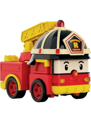 NW NessiWorld Sesli ve Işıklı Robocar Poli Büyük Transforming Robot Roy