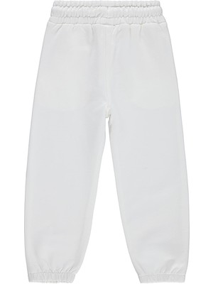 Civil Girls Kız Çocuk 2-5 Yaş Eşofman Altı - Kırık Beyaz 2-3 Yaş