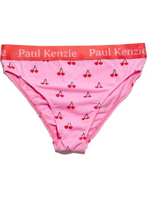 Paul Kenzie Valentine Collection - Kadın Slip Külot - Cherries On Top