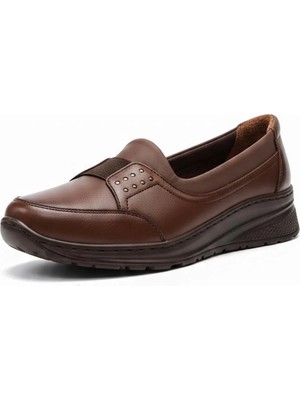 Ustalar Ayakkabı Taba Kadın Hakiki Deri Ayakkabı 00562.286