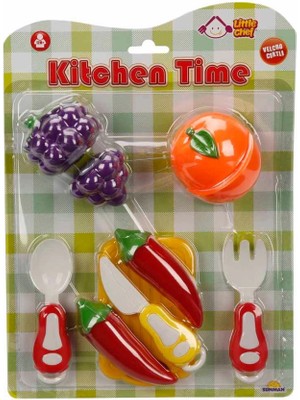 NW NessiWorld Little Chef Kesme Tahtalı Sebze ve Meyve Seti