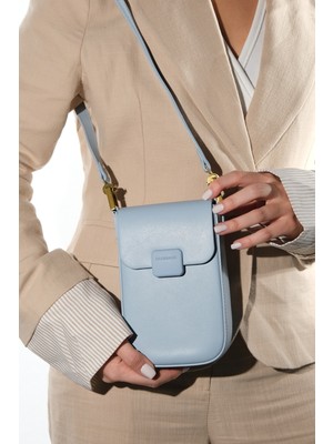 Luvi 26032 Mavi Kadın Omuz Çantası