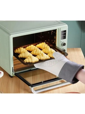 Özfırat Pvc Yapı Isıya Dayanıklı Silikon Fırın Eldiveni