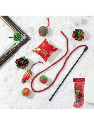 Özfırat Pvc Yapı Yılbaşı Konseptli Kedi Oyuncak Seti