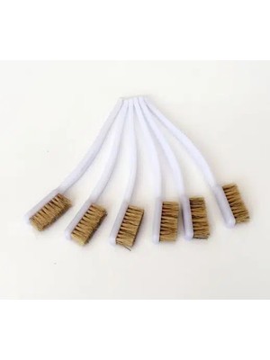 Özfırat Pvc Yapı Çok Amaçlı Detay Temizlik Fırçası Beyaz Saplı