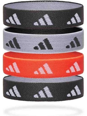 Gymstick Adidas Siyah Beyaz Kırmızı Saç Tokası ADAC-16210