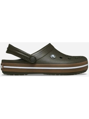 Crocs Crocband Gum Clog Siyah Erkek Terlik Hafif ve Su Dostu Tasarım 41-42 Numaralı