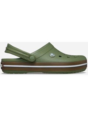 Crocs Crocband Gum Clog Erkek Terlik Düz Topuklu Hafif ve Su Dostu Tasarım