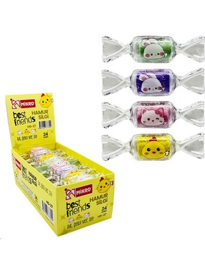 Mikro Hs-27 Best  Friends Hamur Silgi 24' Lü HS27