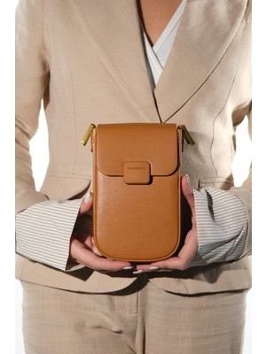 Luvi 26032 Taba Kadın Omuz Çantası