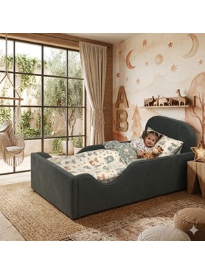 Puf Bebe 90X190 Ölçüde Çocuk Yatağı (Iç Yatak Dahildir)