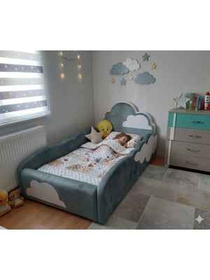 Puf Bebe 90X190 Ölçüde Çocuk Yatağı (Iç Yatak Dahildir)