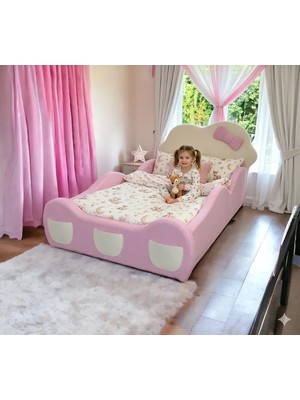 Puf Bebe 90X190 Ölçüde Çocuk Yatağı (Iç Yatak Dahildir)