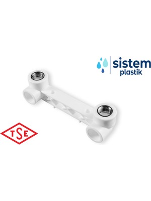 Sistem Plastik Pprc Sıva Altı Iç Dişli Çiftli Batarya Bağlantısı 20X1/2''