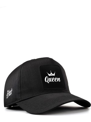 BlackBörk Queen Logolu Cordura Siyah Beyzbol Şapka
