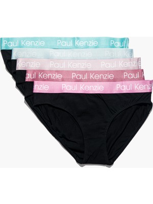Paul Kenzie 5'li Kadın Slip Külot- All Color