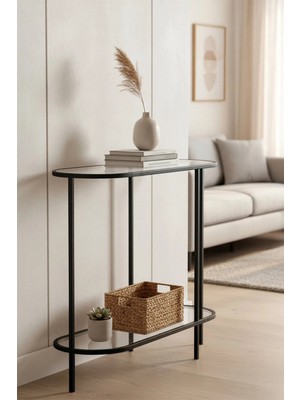 Dekopratik Asos Dresuar Kırılmaz Temperli Camlı Elips