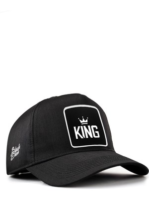 BlackBörk King Logolu Cordura Siyah Beyzbol Şapka