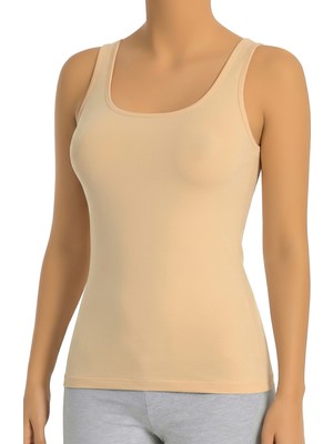 Öts Kadın Atlet Kalın Askılı (%96 Pamuk - %4 Elastan)