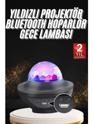 Astraltech Dönen Işıklı Disko Topu Projektör Müzik Çalarlı Disco Speaker