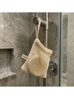 Küçük File - Sabun Katı Şampuan Filesi 12X12CM