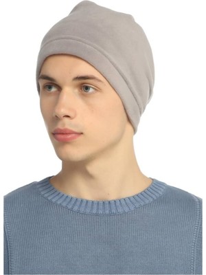 Eleven Markets Polar Boyunluk Bere Erkek Kadın  Aksesuar Siyah Polar Bere Şapka