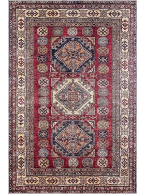 Aren Halı Hitra Klasik Göbekli Multi Polyester ve Pamuklu Kaydırmaz Taban Yıkanabilir Dijital Baskı Halıs