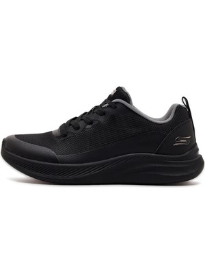 Skechers Kadın Spor Ayakkabı 117730TK Bobs Moda Flex Siyah Düz Taban Sentetik Malzeme