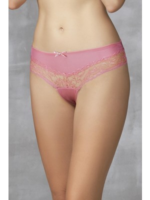 Doreanse Kadın Renkli Dantel Polyamid 3 Lü Slip 7158