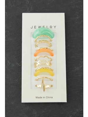 11 Adet Şimşek Lüx Eklem Yüzük