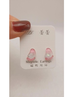 Tılsım Accesories Çocuk Küpe Mıknatıslı