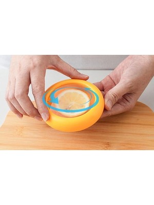 Acstore Limon Şeklinde Esnek Yiyecek Saklama Kutusu