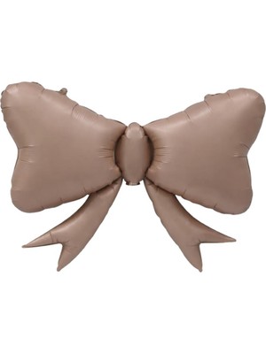 Patladı Gitti Karamel Kurdele Folyo Balon – 86X62 cm