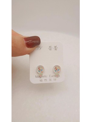 Tılsım Accesories Çocuk Küpe Mıknatıslı