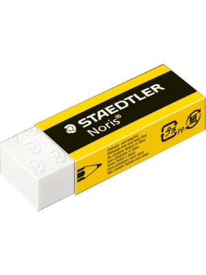 Staedtler Noris Silgi 526 N20 Beyaz Renkli Yüksek Performanslı Silgi 1 Adet
