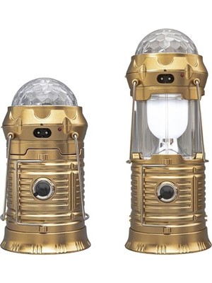 Acstore SX-6805 Renkli Şarjlı Kamp Lambası