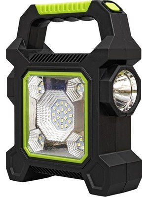 Acstore JY-258C 3 Kademeli̇ Şarjlı Çok Fonksiyonlu Solar Işıldak