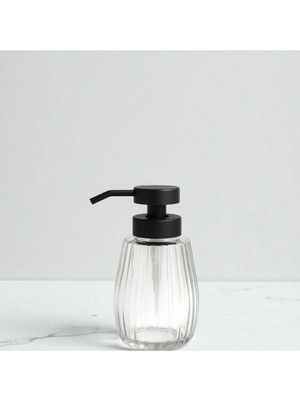 Qua Home Marisel Cam Sıvı Sabunluk Şeffaf