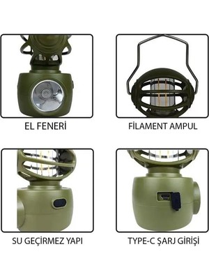 Acstore LF-3328A 30WATT Kamp Lambası