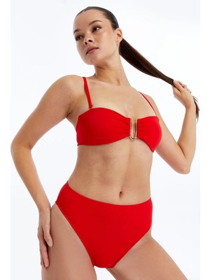 Lovely Things Prıscılla Straples Bikini Üst Sütyen - Kırmızı