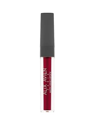 Starseven Alix Avien Uzun Süre Kalıcı Kadifemsi Kuruma Yapmayan Mat Likit Ruj - Matte Liquid Lipstick 523 Ber